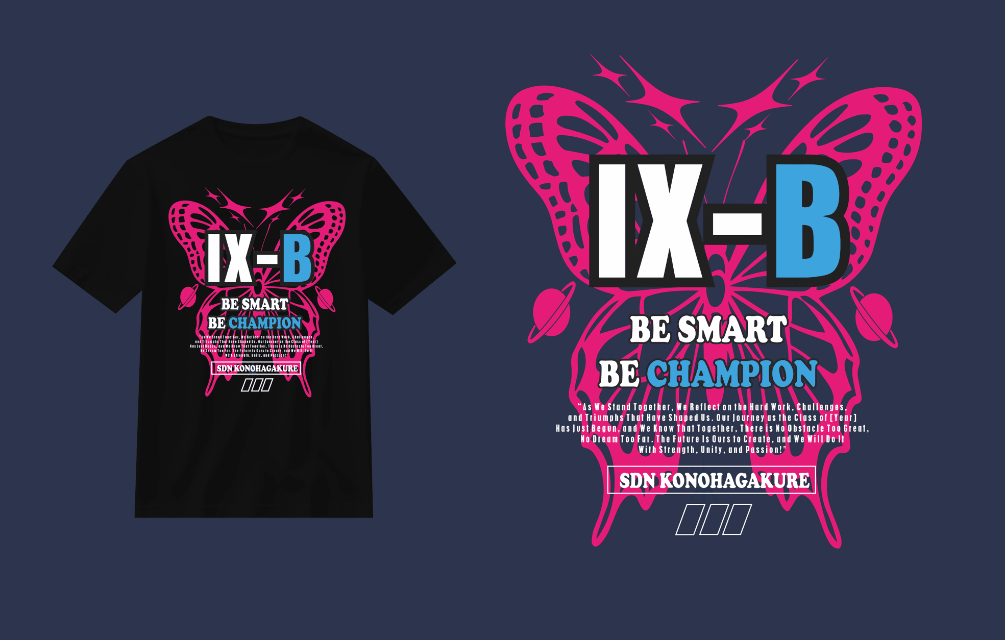 design kaos kelas editable 004 | file cdr font | editable