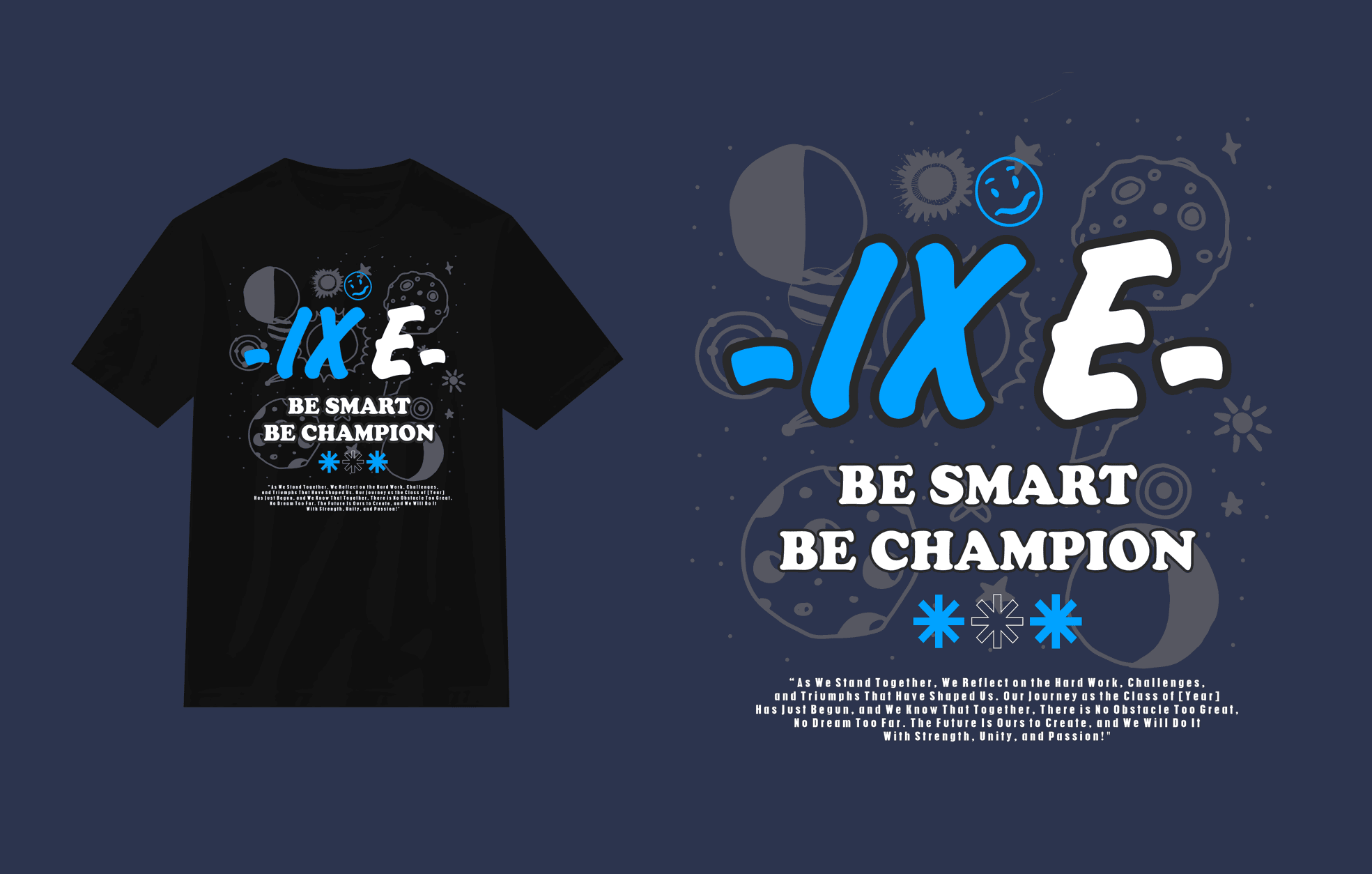 design kaos kelas editable 006 | file cdr font | editable