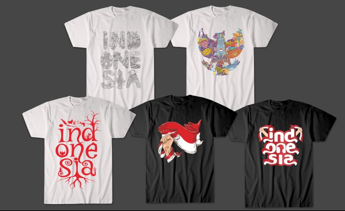 design kaos kemerdekaan bundle 5 design 002 cdr eps pdf full vector