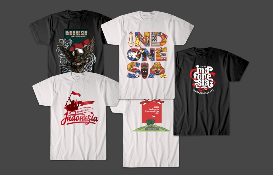 design kaos kemerdekaan bundle 5 design 003 cdr eps pdf full vector