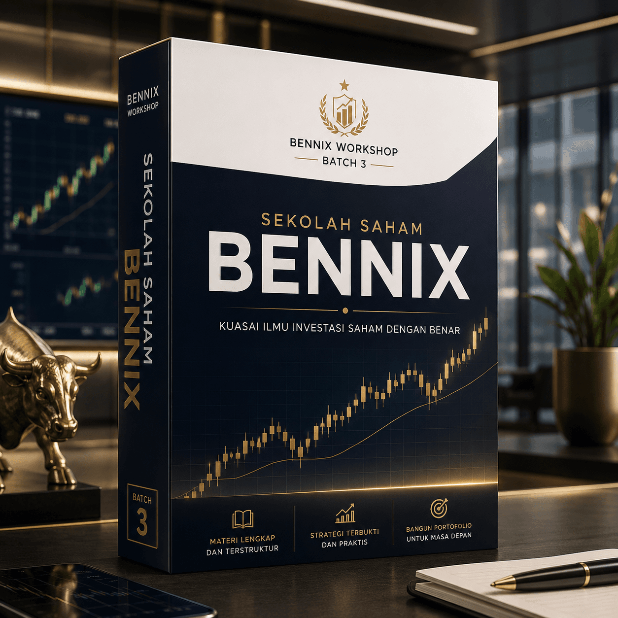 kelas digital saham bennix end to end