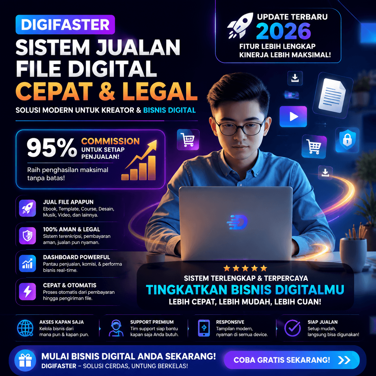 Road Map berbisnis produk digital paling efektif di tahun 2026 dan era AI